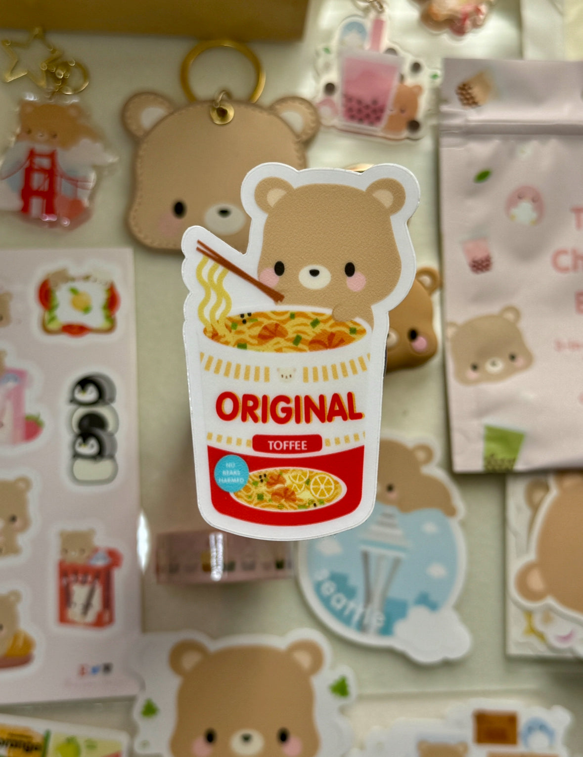 Cup Noodle Vinyl Sticker